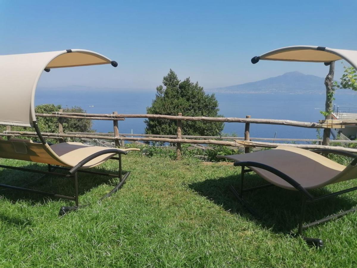 维克艾库塞La Badia Montechiaro - Breathtaking View Of Sorrento Coast别墅 外观 照片