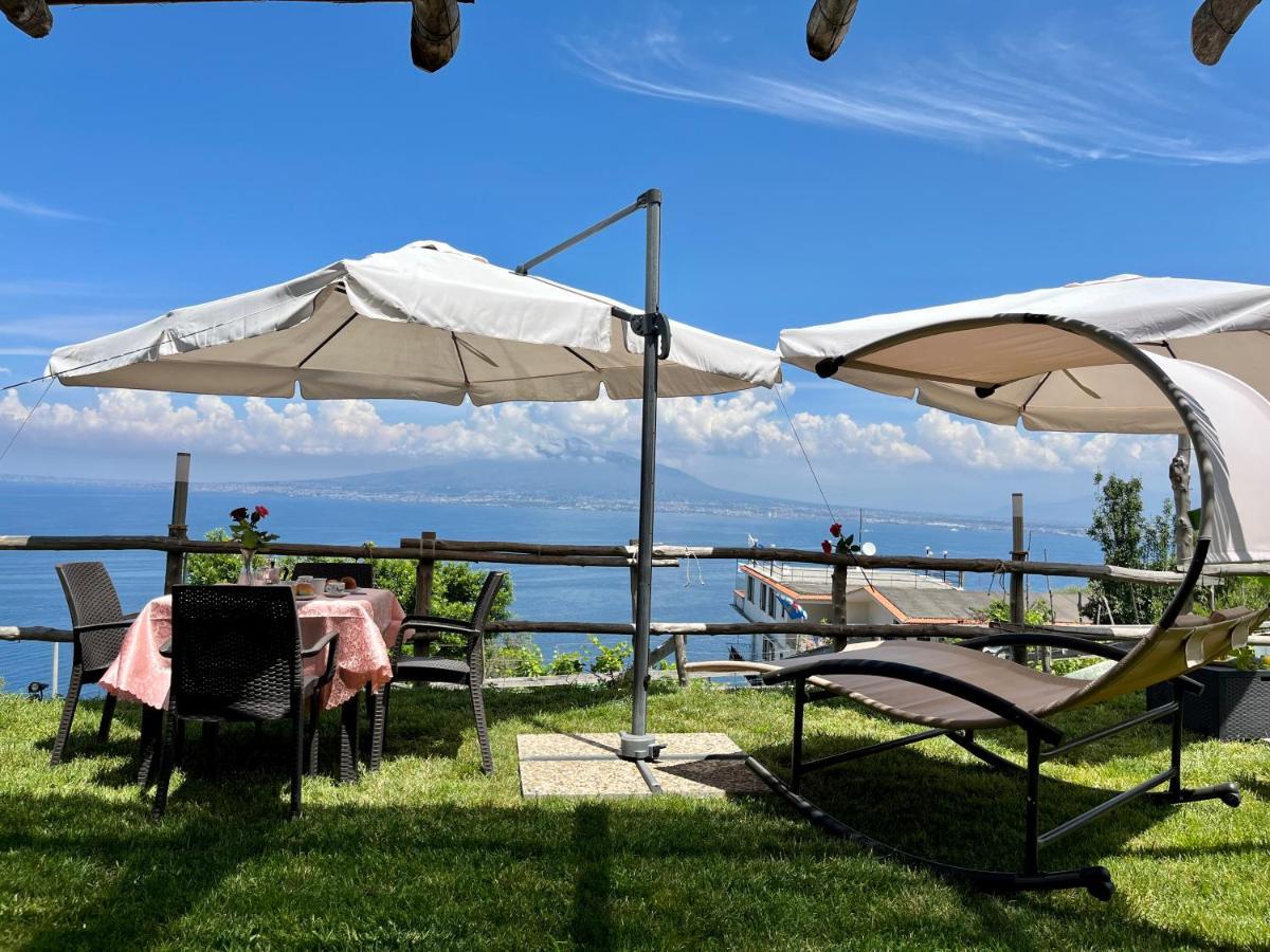 维克艾库塞La Badia Montechiaro - Breathtaking View Of Sorrento Coast别墅 外观 照片