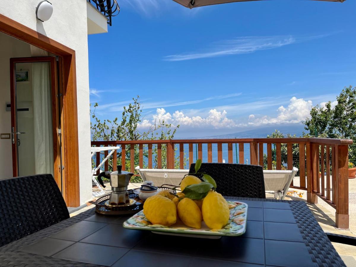 维克艾库塞La Badia Montechiaro - Breathtaking View Of Sorrento Coast别墅 外观 照片
