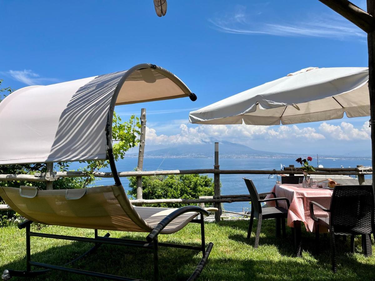 维克艾库塞La Badia Montechiaro - Breathtaking View Of Sorrento Coast别墅 外观 照片