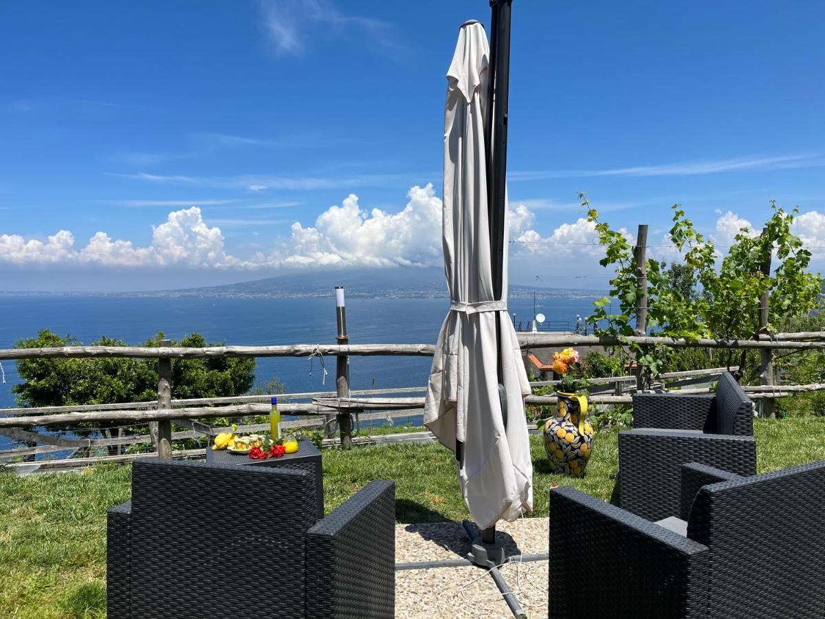 维克艾库塞La Badia Montechiaro - Breathtaking View Of Sorrento Coast别墅 外观 照片