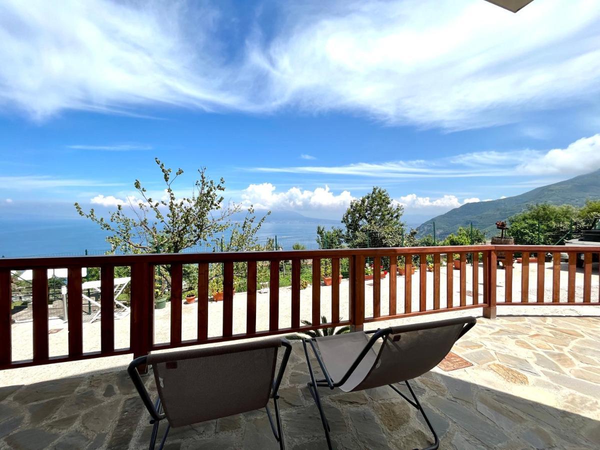 维克艾库塞La Badia Montechiaro - Breathtaking View Of Sorrento Coast别墅 外观 照片