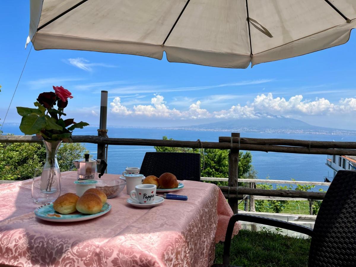 维克艾库塞La Badia Montechiaro - Breathtaking View Of Sorrento Coast别墅 外观 照片