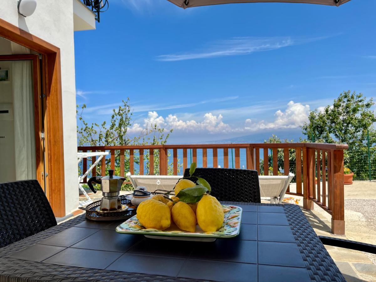 维克艾库塞La Badia Montechiaro - Breathtaking View Of Sorrento Coast别墅 外观 照片