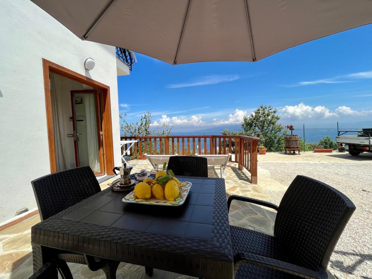 维克艾库塞La Badia Montechiaro - Breathtaking View Of Sorrento Coast别墅 外观 照片