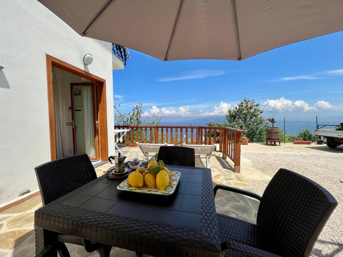 维克艾库塞La Badia Montechiaro - Breathtaking View Of Sorrento Coast别墅 外观 照片