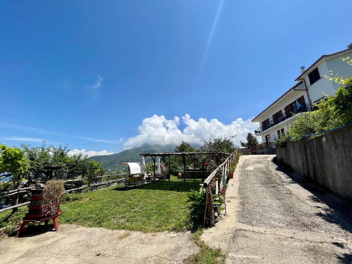维克艾库塞La Badia Montechiaro - Breathtaking View Of Sorrento Coast别墅 外观 照片