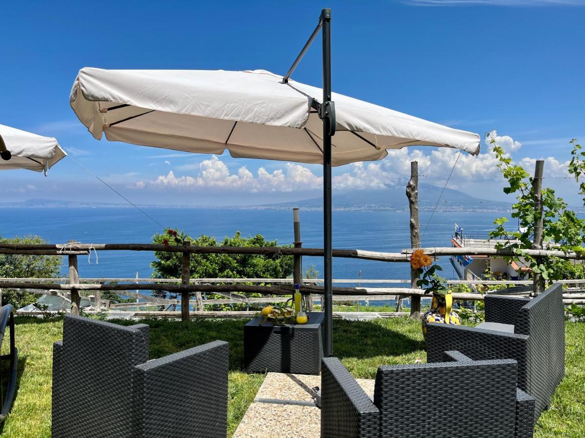 维克艾库塞La Badia Montechiaro - Breathtaking View Of Sorrento Coast别墅 外观 照片